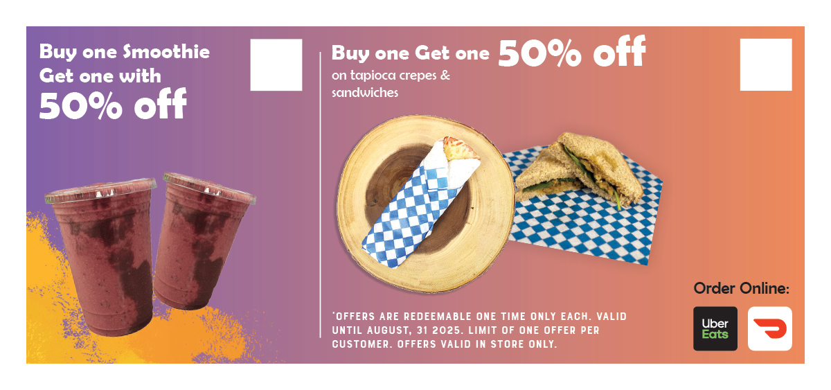 Offers are redeemable one time only each. Limit of one offer per customer. Offers valid in store only.